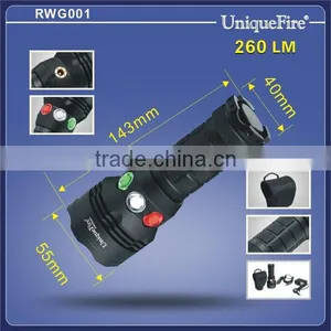 UniqueFire UF-RGW-001 Aluminum Rechargeable Led Magnetic Base Flashlight thumbnail-1