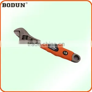D2011 Two-color Plastic Handle Multifunction Adjustable Wrench/spanner thumbnail-1