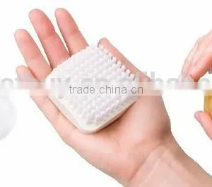 Kitchen Utensil Plastic Finger Handy Vegetable Fruit Cleaning Brush Veggie Scrub Brush thumbnail-5