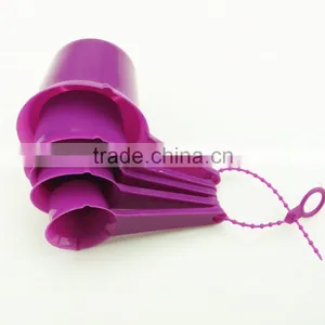 47064 Set of 5 Pcs Plastic Kitchen Baking Measuring Measure Spoon Cup Set NEW thumbnail-2