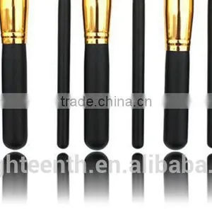 10PCS Wood CLASSY SOFT MAKEUP BRUSHES PROFESSIONAL COSMETIC MAKE UP BRUSH TOOL SET for Eyeshadow Eyeliner Lip thumbnail-4