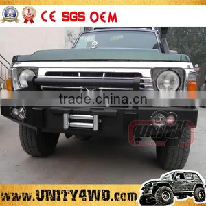 Wholesale China 4wd Parts Unity Professonal in OEM Your Design New Style Bumper Car Bull Bar for Patrol Y60 thumbnail-1
