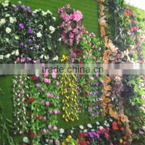 Factory Hot Sale Customized Artificial Glass Flower Wall Art for Wedding Decor thumbnail-4