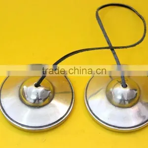 Best-selling Handmade in Nepal Meditation Tibetan Carving Tingsha Cymbals thumbnail-4