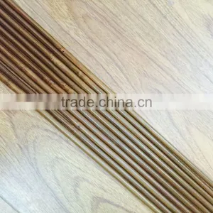 Hand-spined 65~70# Three Nodes Light Carbonized Bamboo Shafts thumbnail-1