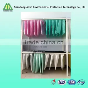 Nonwoven Medium Efficiency Pocket Air Filter Fabric for Air Conditioning System thumbnail-2