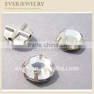 Crystal 4mm Rose Montees Sewing Crystal Stone thumbnail-1