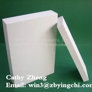 95% Al2O3 Construction Alumina Ceramic Tile for Concrete Pan Mixers thumbnail-2