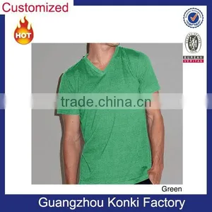 Canvas Men's Tri-Blend V-Neck Tee thumbnail-1