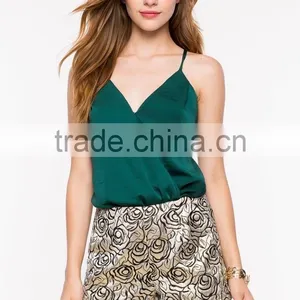 Summer New Style Women Trendy Golden Rose Dance Shorts thumbnail-1