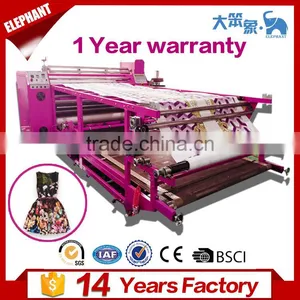Chinese Factory Supply Wholesale Price Textile Large Format t Shirt Roller Sublimation Heat Press Machine thumbnail-1