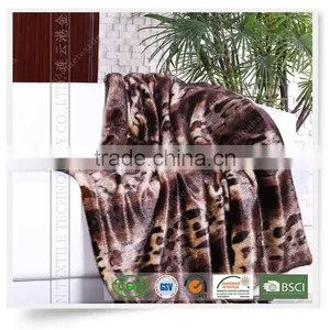 New Style Mink Fur Blanket Factory Price High Quality Wholesale thumbnail-1