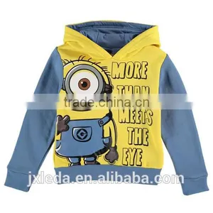 Children Pullover Print Fleece Hoodie Custom, Kids Clothing Wholesale Boys thumbnail-1