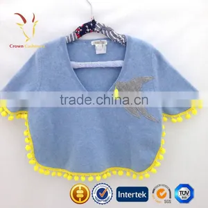 Knitted Wool Poncho for Kids,Baby Poncho,Kids Poncho thumbnail-5