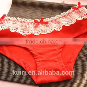 Women Sexy Red Underwear Lady Girls Cute Cotton Panties in a Gift Box E15 thumbnail-3