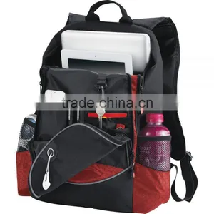 Hive 15" Computer Backpack - Includes Padded Compartment for Tablet Device, Adjustable Backpack Straps and Comes With Your Logo. thumbnail-3
