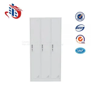 Factory Supply Wholesale 3 Door Metal Gym Storage Clothes Locker thumbnail-1