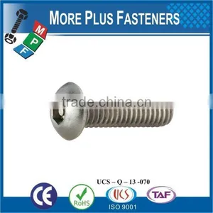 Made In Taiwan High Quality Security Screws Stainless Steel Screw Hex Soclet Pin Head thumbnail-3