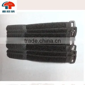Manufacture Custom Adjustable Hook and Loop Belt With Buckle thumbnail-1