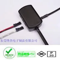 LED Metal Halide Lamp 2pin Electronic Min Plug Extension Leads Connectors for Led Distribution Box thumbnail-2