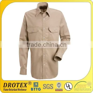 Flame Resistant Shirt FR Cotton Snap Front Shirt thumbnail-1