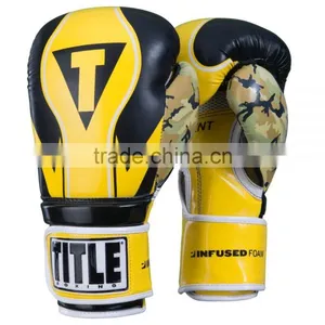 Custom Printed Leather Boxing Gloves thumbnail-1