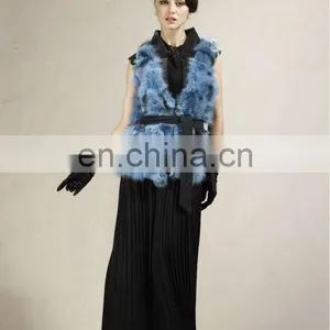 Fox Fur Gilet New Fashion Women Real Fur Gilet STY.NO. 5016# thumbnail-1
