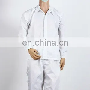 ESD Overcoats White Uniform Antistatic Apparel thumbnail-1