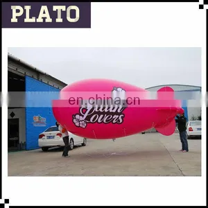 Promotional Inflatable Blimp, Inflatable Airship With Logo Printing for Wedding thumbnail-1
