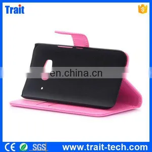 Low MOQ Mobile Phone Case Magnetic Flip Stand Case for HTC One Me thumbnail-5