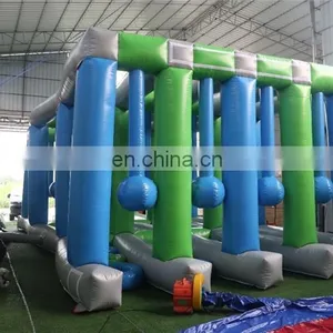 Popular Inflatable Games China Floating Obstacle Course Bounce House With En14960/EN15649 thumbnail-2