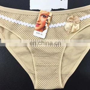 Wholesale Sexy Bikini Underwear Cotton Panties Briefs Mature Women Bikini thumbnail-2
