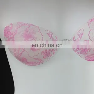 ES6602 2016 China Wholesale New Item Printed Push up Silicone Bra for Swimwear thumbnail-2