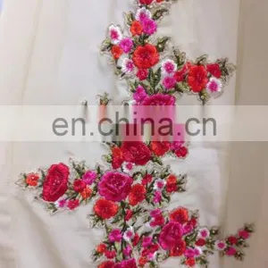 2017 Floral Embroidery Style Party Wear Anarkali Suits / Womens Occasion Wear Anarkali Suits 2017 (anarkali Dresses) thumbnail-3