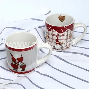 10 oz Christmas Ceramic Coffee Mugs thumbnail-1