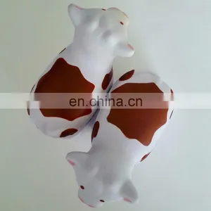 Hot Sale High Quality PU Stress Ball Cow Shape/PU Funny Cow Toy/customed PU Promotional Gift Cow thumbnail-5