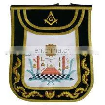 M. M. Emblems Masonic Apron thumbnail-1