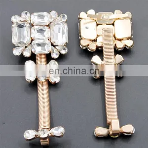 New Designs Rhinestone Flip Flop Accessories Rhinestone Shoe Chain Sandal Ornament Decoration thumbnail-2