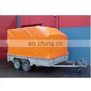 Waterproof Pvc Vinyl Fabric Cargo Trailer Cover Factory thumbnail-1