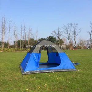 Camping Tent For 2 Man Outdoor Equipment Mountain Glamping Tents Blue thumbnail-4
