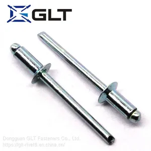 Open End Countersunk Head Wrought Iron Blind Rivet thumbnail-3