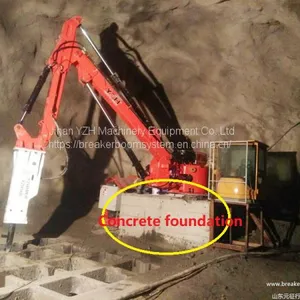 Feeder Stationary Pedestal Rockbreaker System For Gyratory Crusher thumbnail-3