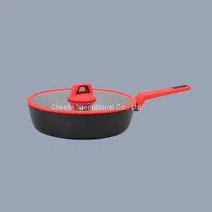 Non-stick Forged Aluminium Cookware Set With Soft Touch Handle thumbnail-5