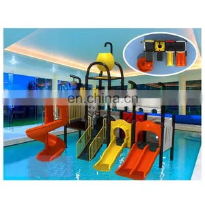 Factory Price Kids Playground Equipment Pool Slide Private Water Parks for Hotels JMQ-G140A thumbnail-7