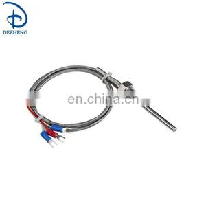 Pt100 Temperature Sensors With Fixed Thread thumbnail-1
