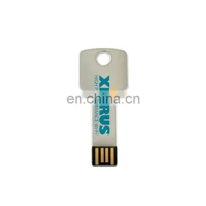 Low Price Custom Promotion Metal USB Stick USB 2.0 Popular Pen Drive Key Shaped USB Flash Drive thumbnail-4
