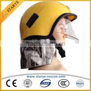 Inflame Retardant European Type Firefighting Helmet Quality Choice thumbnail-2