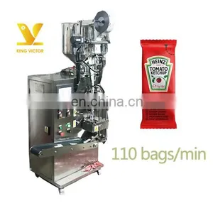 Tomato Sauce Packaging Machine Ketchup Sachets Packing Machine High Speed thumbnail-1