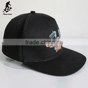 Excellent Quality Digital Print Black Sport Cap Design Your Own Snapback Hat thumbnail-2