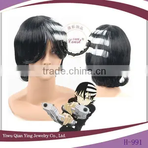 Short Soul Eater Anime Cosplay Male Wigs thumbnail-1